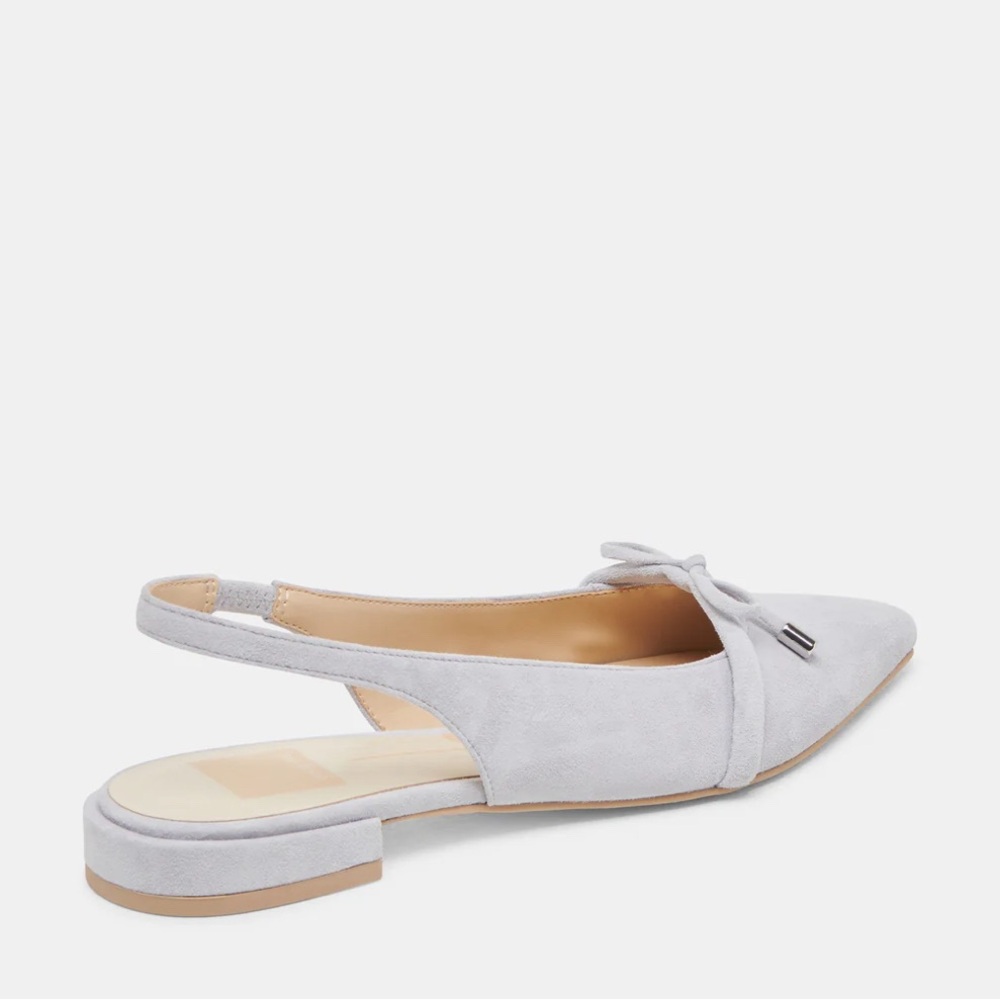 Dolce Vita Payge Flats Dusty Blue Suede at Anthropologie - Picture 8 of 12